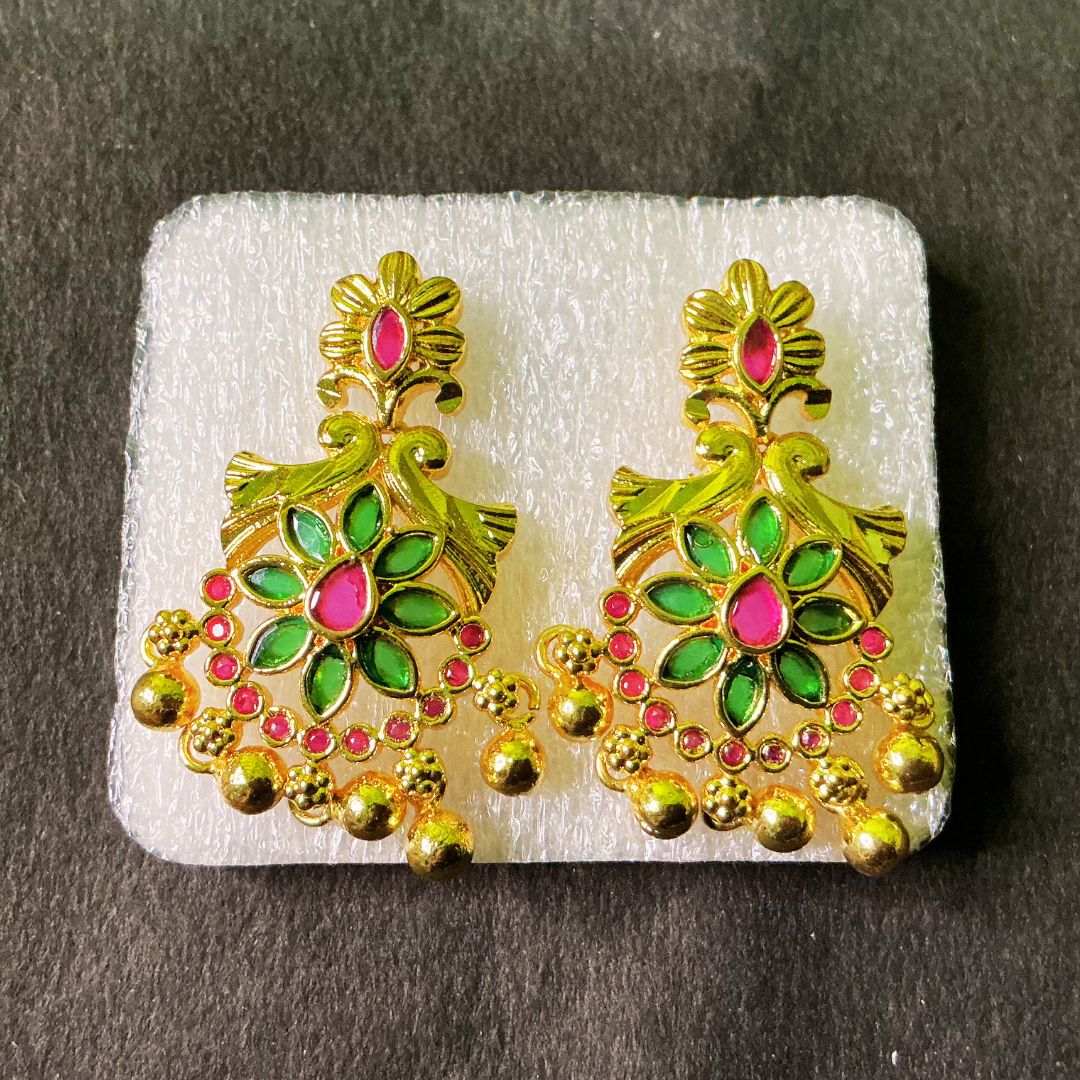 Gold plated Earrings | Luzara Collection