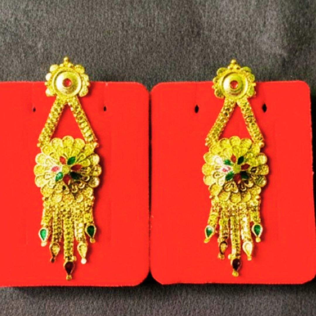 Gold plated Earrings | Luzara Collection