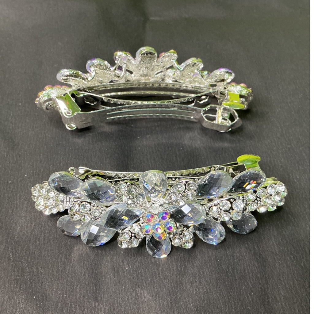 Stone Centre Hair Clips |Luzara collection